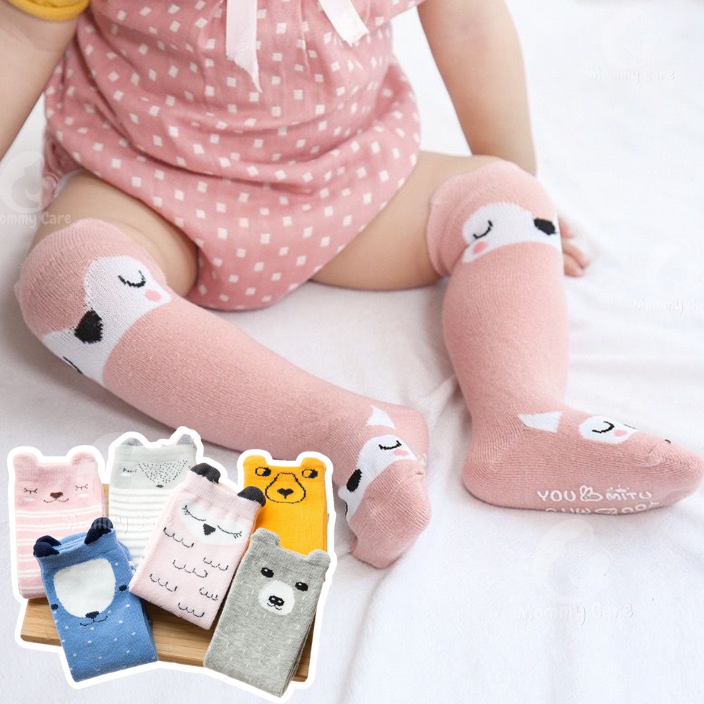 MOMMYCARE KAOS KAKI KOREA BAYI LUCU PANJANG PREMIUM / KAOS KAKI ANTI SLIP BAYI