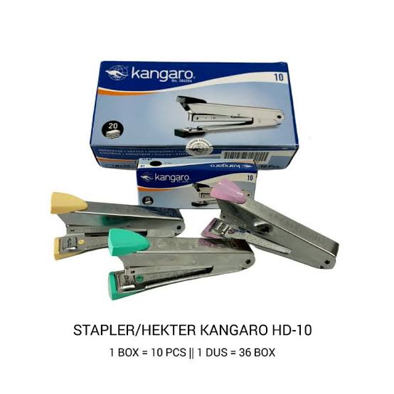 

Mesin Stapler Kangaro HD 10 RANDOM