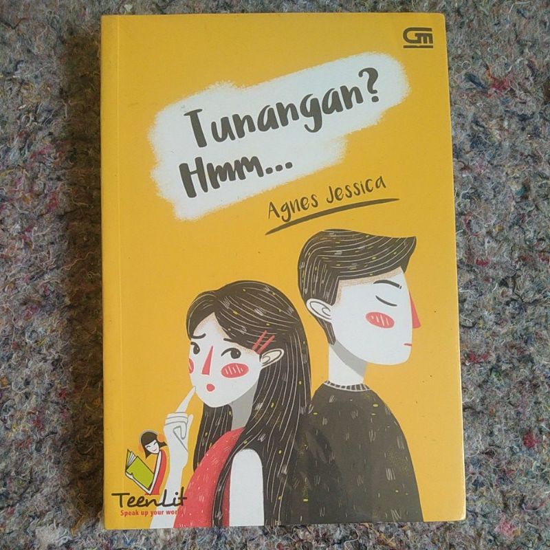 Obral Diskon Buku Novel Teenlit: Tunangan? Hmm.. - Cover Baru