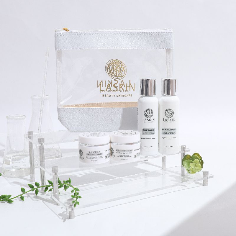 LASKIN SKINCARE PAKET ACNE SERIES