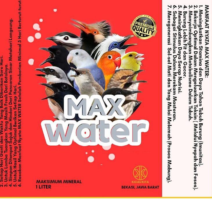 

High Quality--MAX WATER Air Mineral Sangat Kaya Akan Manfaat