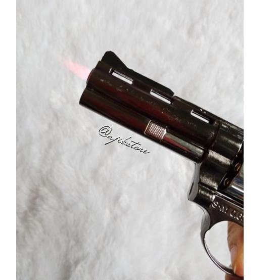 Terpopuler--Korek Api Pistol Revolver, Korek Api Gas Bara