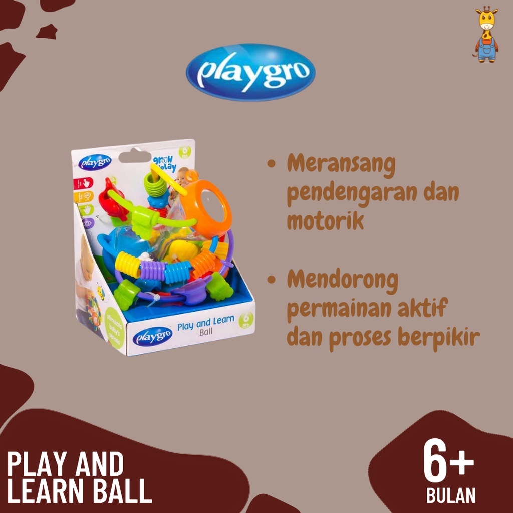 Playgro Play And Learn Ball