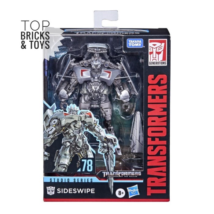 HASBRO, Transformers Studio Series 78 Deluxe Class Sideswipe