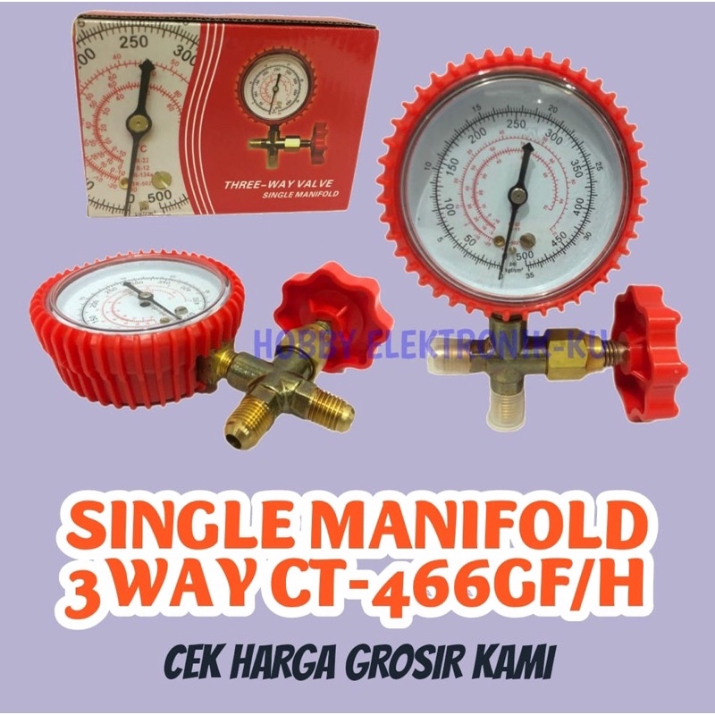 SINGLE MANIFOLD 3WAY CT-466GF/H