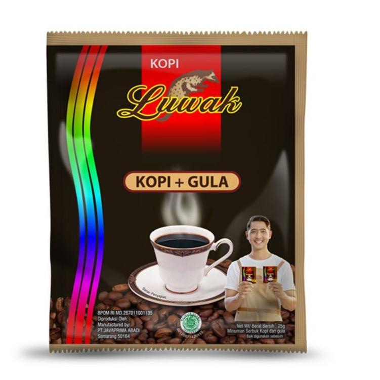 

Langsung Checkout--Luwak HITAM Kopi + Gula 20 pcs