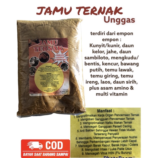 

JAMU EMPON EMPON UNTUK UNGGAS