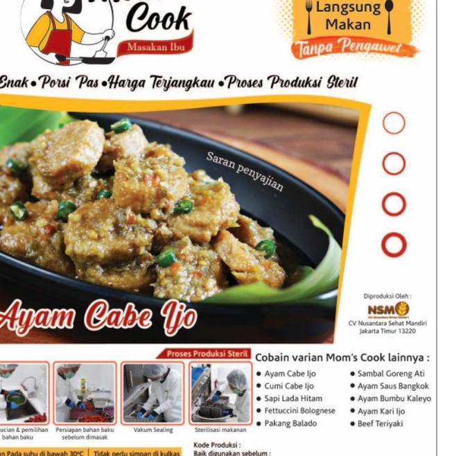 

Clearance sale--mom’s cook lauk siap makan(travelling,anak kos,ibu rumah tangga) RANDOM FREE UNTUK PEMBELI