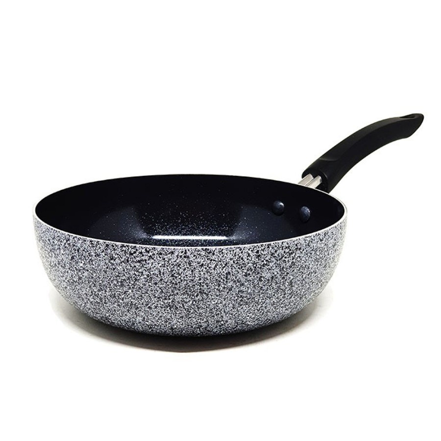 Maxim Wajan Cekung Deep Wok Neostone 24 cm ANTI LENGKET