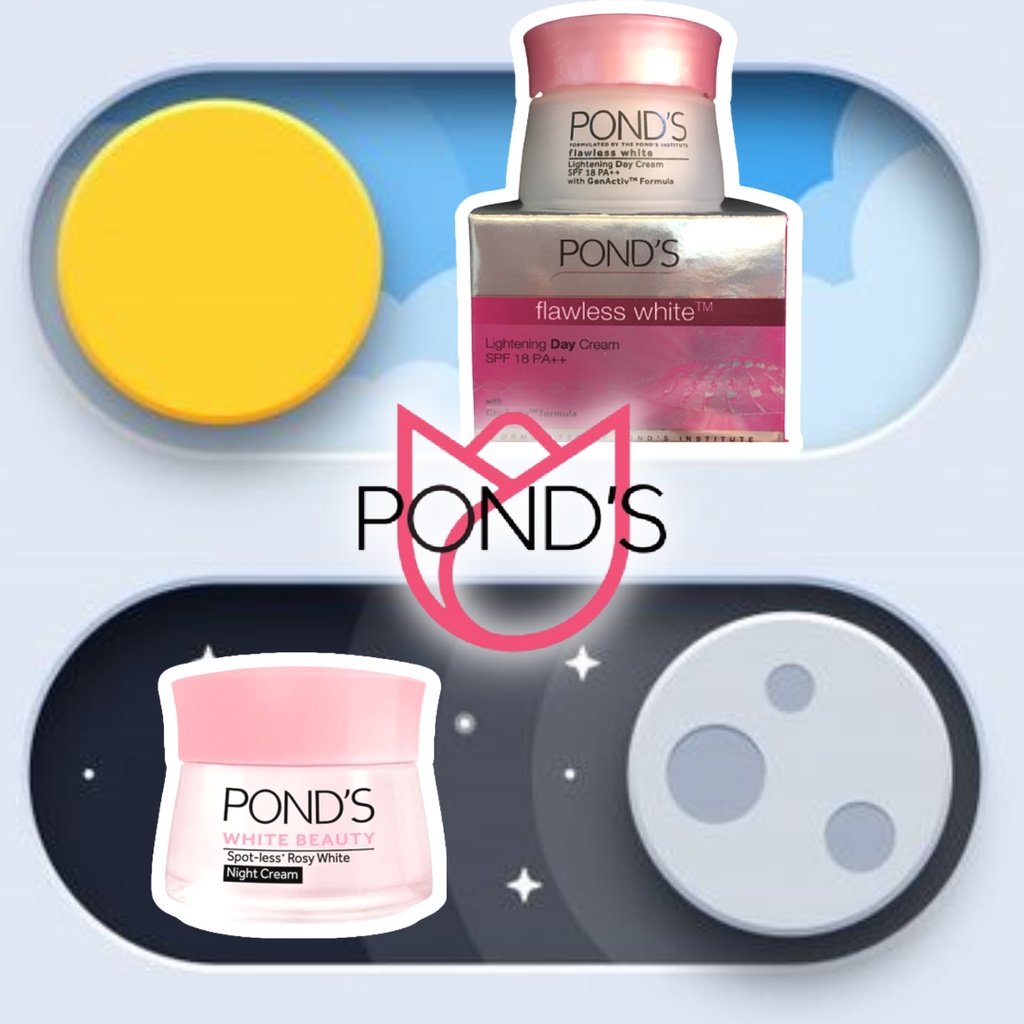 POND'S FLAWLESS WHITE CREAM 10G