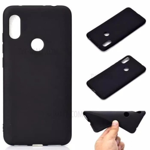 SLIM MATTE / SLIM BLACK MATTE / BLACK MATE / CASE HITAM REDMI NOTE 7