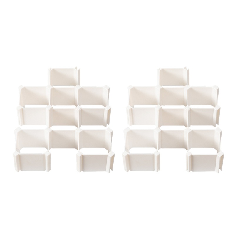 Zzz 6 / 12Pcs Clapboard Organizer Bra / Kaos Kaki / Dasi / Ikat Pinggang