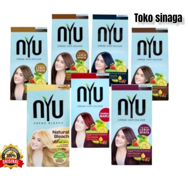 Nyu Creme Hair Colour All Variant