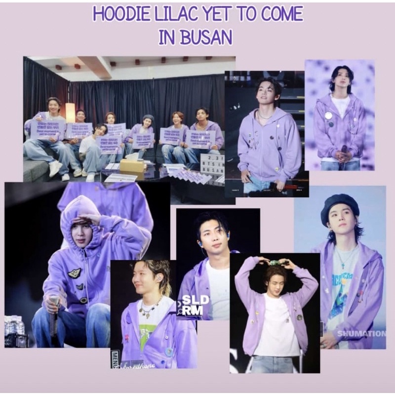 [READY] HOODIE YET TO COME BTS BUSAN UNOFFICIAL
