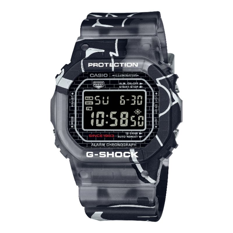 CASIO G-SHOCK DW-5000SS-1DR / GSHOCK DW5000SS-1 STREET SPIRIT SERIES LIMITED EDITION