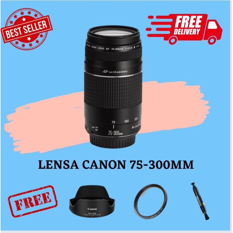 LENSA CANON 75-300MM IS