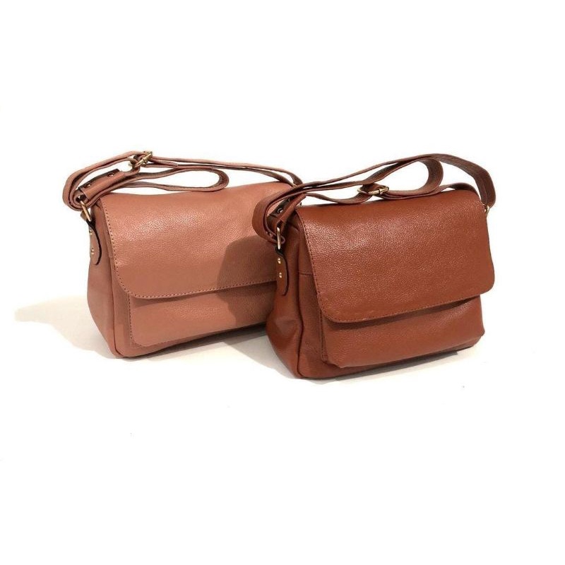 Tas Selempang Wanita Asli Kulit Sapi Garut Sukaregang