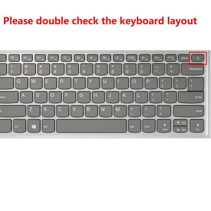 Keyboard Protector Lenovo Ideapad Slim 5i 13,3"/14"Slim 7i Flex 5i Flex 5 Flex 7 Yoga C340 C630 C640