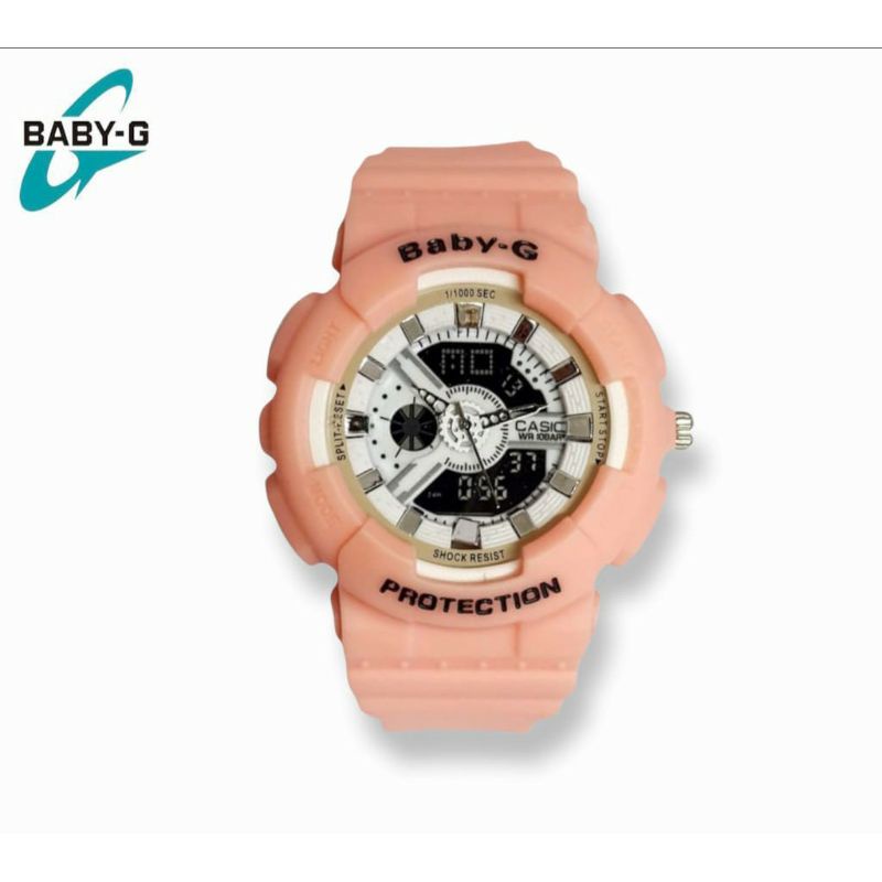 Jam Tangan Baby G GA110 Jam Tangan Wanita Anak Terlaris Dualtime Kasual