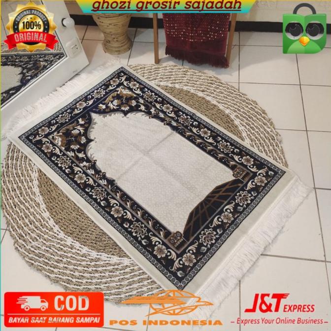 SAJADAH TURKI SAFATEX SIMLI SUPER PREMIUM,SAJADAH SESERAHAN,HANTARAN