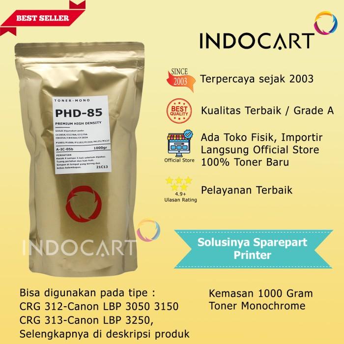 Toner Serbuk Toner Phd-85A-Crg 312 313 325 326 328 337-Canon Lbp 6030-1Kg