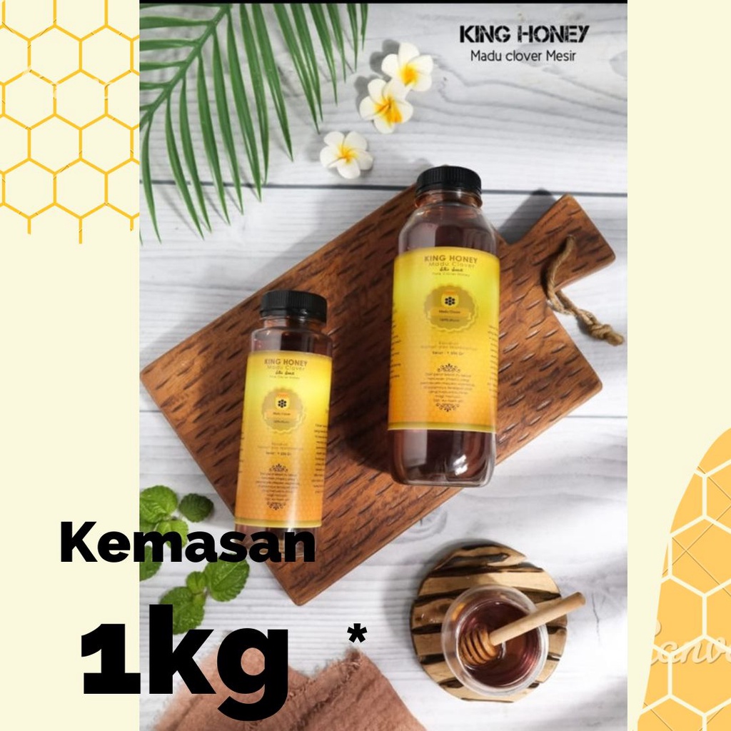 

Madu Clover Mesir | 1kg | King Honey