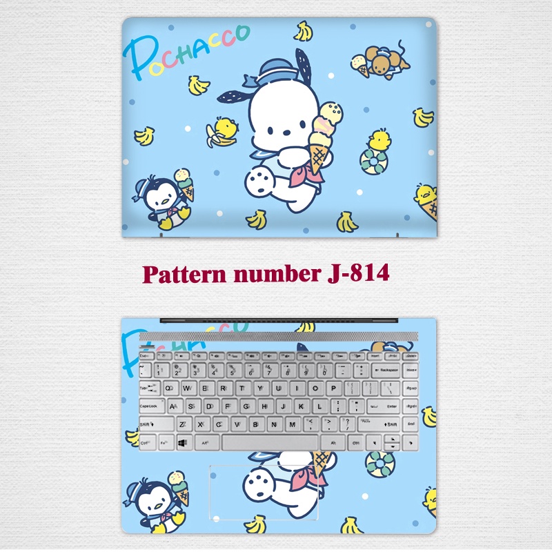 Stiker Skin Vinyl 2 Sisi Motif Kartun Untuk Laptop 11 / 12 / 13 / 14 / 15 / 17 Inch HP Probook 440 Probook 450 EliteBook 840 735 G345