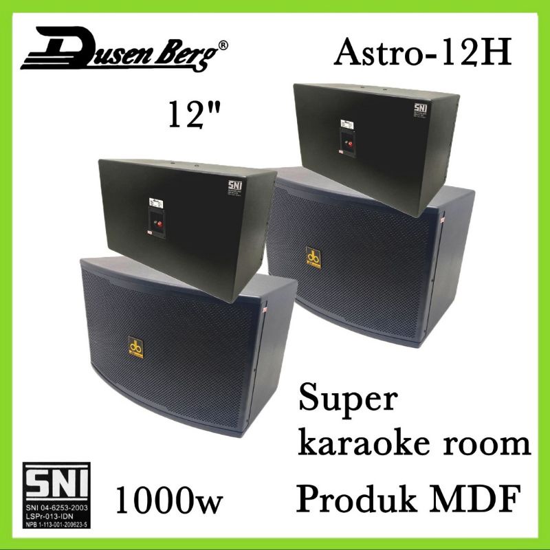 Speaker Pasif 12 Inch Astro 12 Super Speaker Karaoke Room - 2 Unit