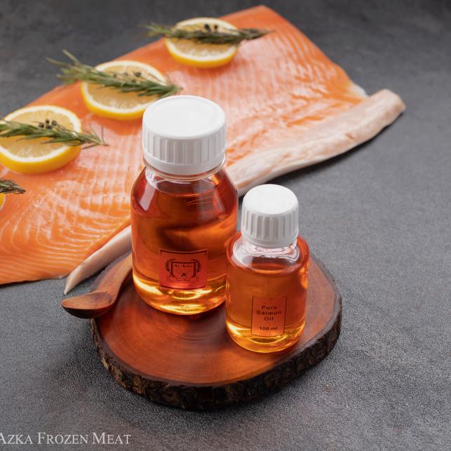 Minyak Salmon / Minyak Ikan Salmon Murni / Pure Salmon Oil 100 ml.