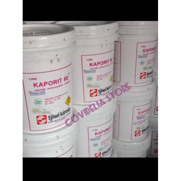 Kaporit Bubuk 60% Tjiwie ( 1 pail )