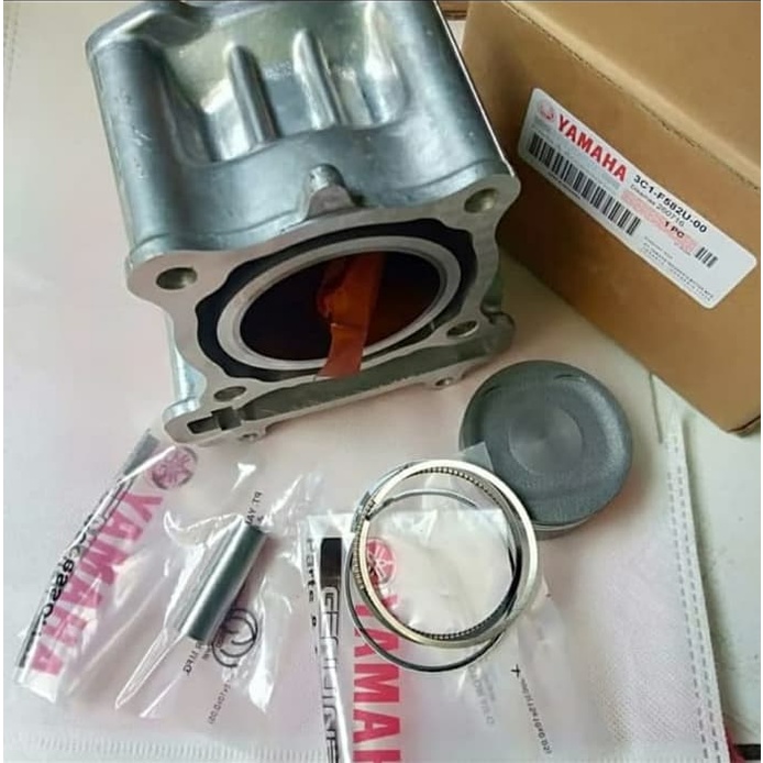 BLOK SEHER CYLINDER SET KOMPLIT YAMAHA VIXION NEW VIXION LAMA OLD 3C1