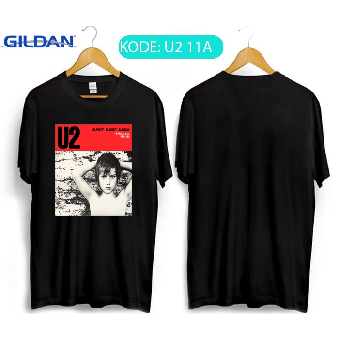 kaos distro band U2 sunday bloody sunday original gildan u2 11a