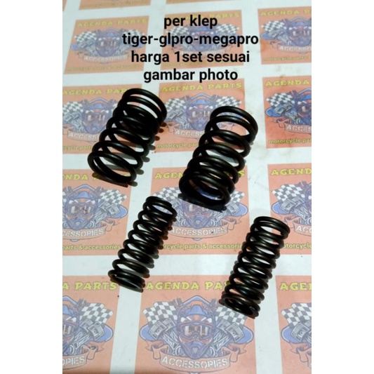 per klep tiger-glpro-megapro harga 1set sesuai gambar photo