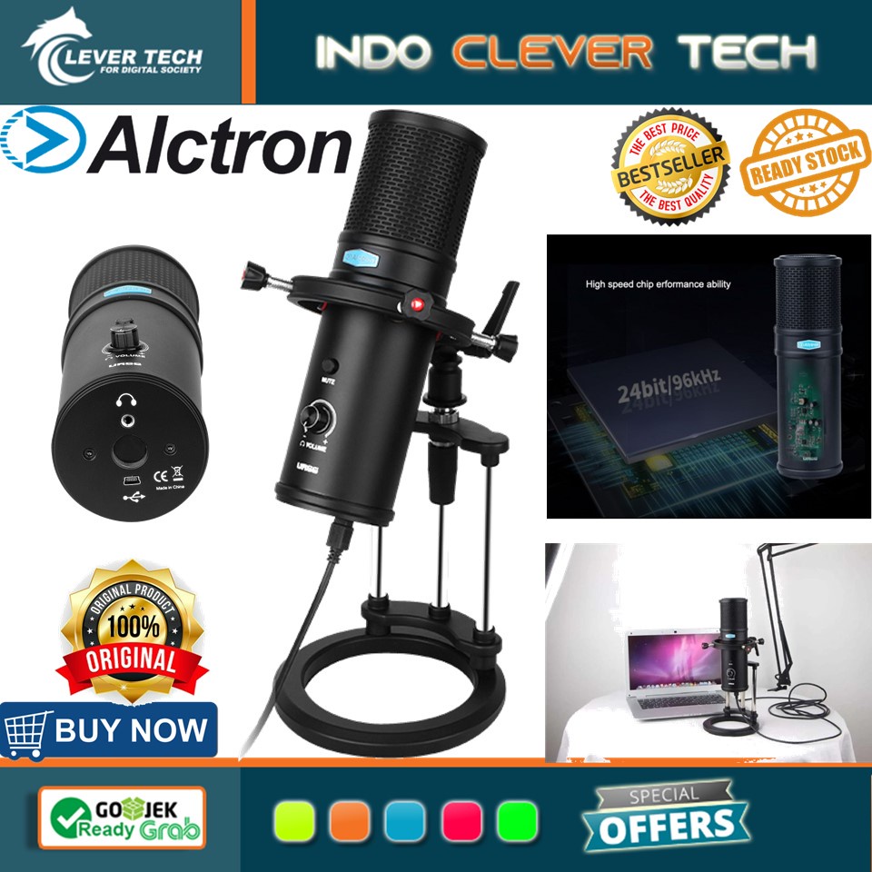 Alctron UR66 Multi Pattern USB Microphone