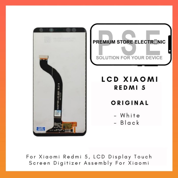 LCD Xiaomi Redmi 5 Fullset Touchscreen ORIGINAL