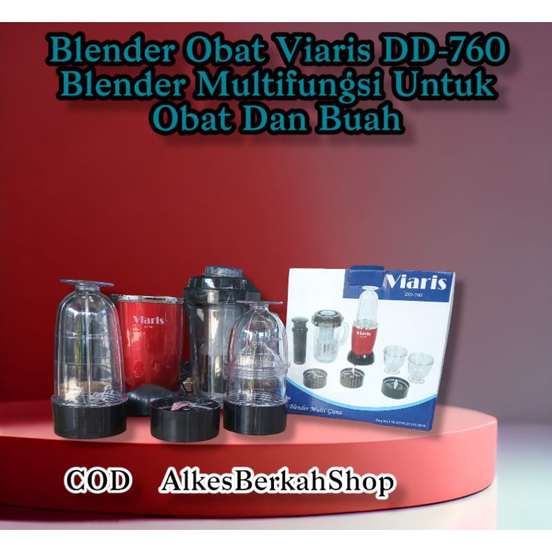 Blender Multigina Viaris DD-760/Multifungsi Bisa Untuk Buah Dan Obat