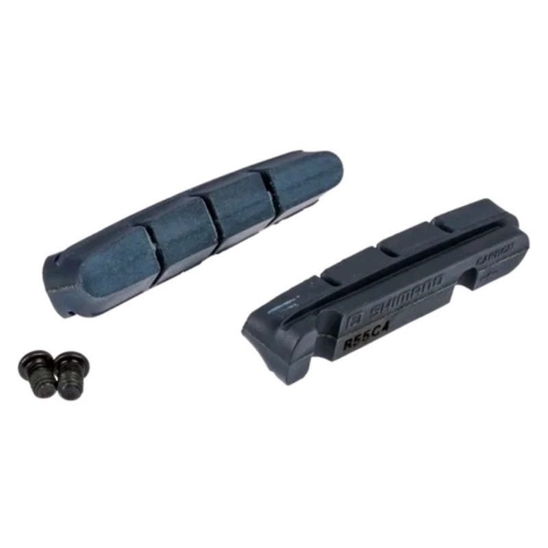 Shimano R55C4 Carbon Rims Brakepad Brake Shoe Pad Sepatu Karet Rem U Brake Ubrake Untuk Velg Rim Karbon