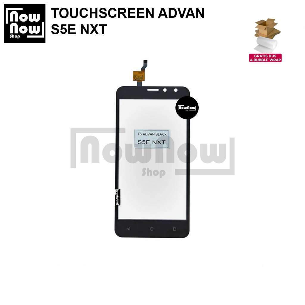 TOUCHSCREEN TS LAYAR SENTUH TC ADVAN S5E NXT TOUCH SCREEN KACA LCD KACA LAYAR DEPAN