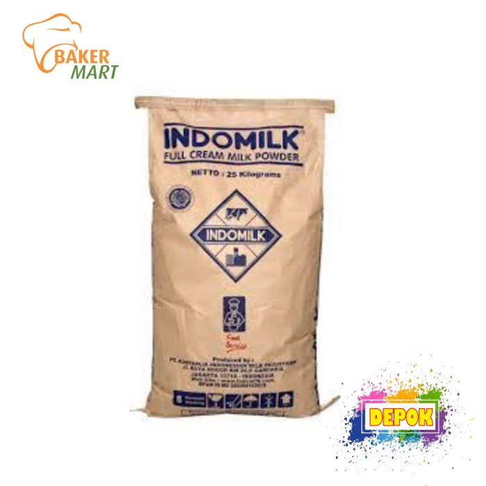 INDOMILK SUSU BUBUK FULL CREAM REPACK