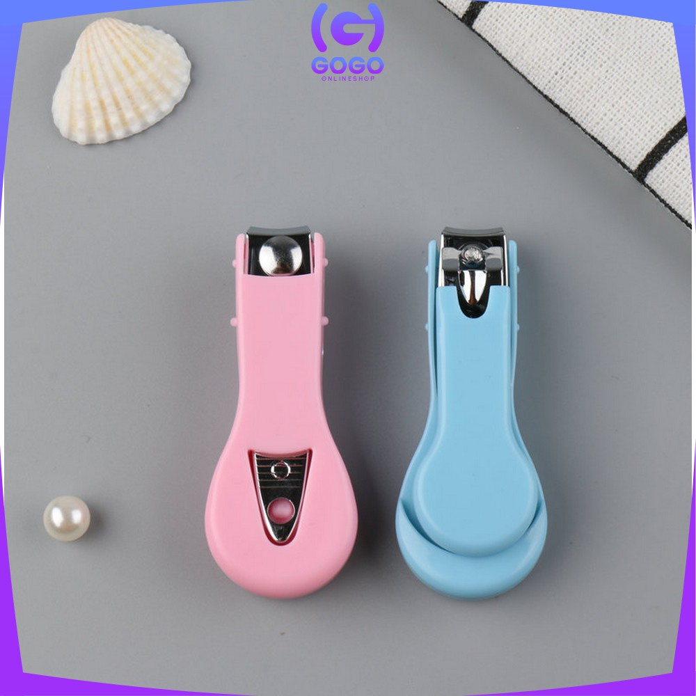 GOGO-C54 Gunting Kuku Bayi Aman Baby Nail Clipper Alat Potong / Jepit Kuku Mini Anak Anti Slip