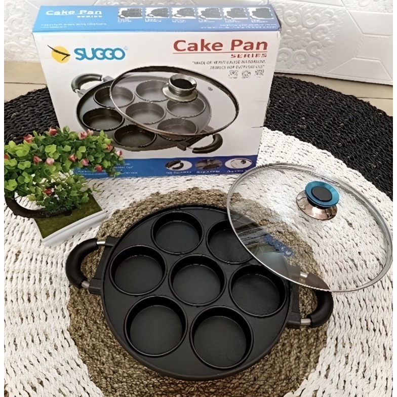 CETAKAN KUE 7 LUBANG 8 LUBANG SUGGO CETAKAN KUE 15 LUBANG 19 LUBANG TAKOYAKI CETAKAN KUE PUKIS SUGGO FREE PACKING BUBBLE FBL