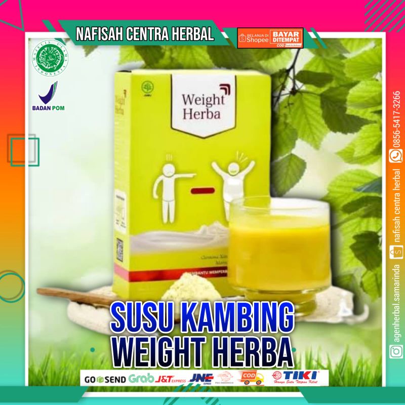 

Susu Weight Herba | Susu Penambah Nafsu Makan | Susu Penggemuk Badan