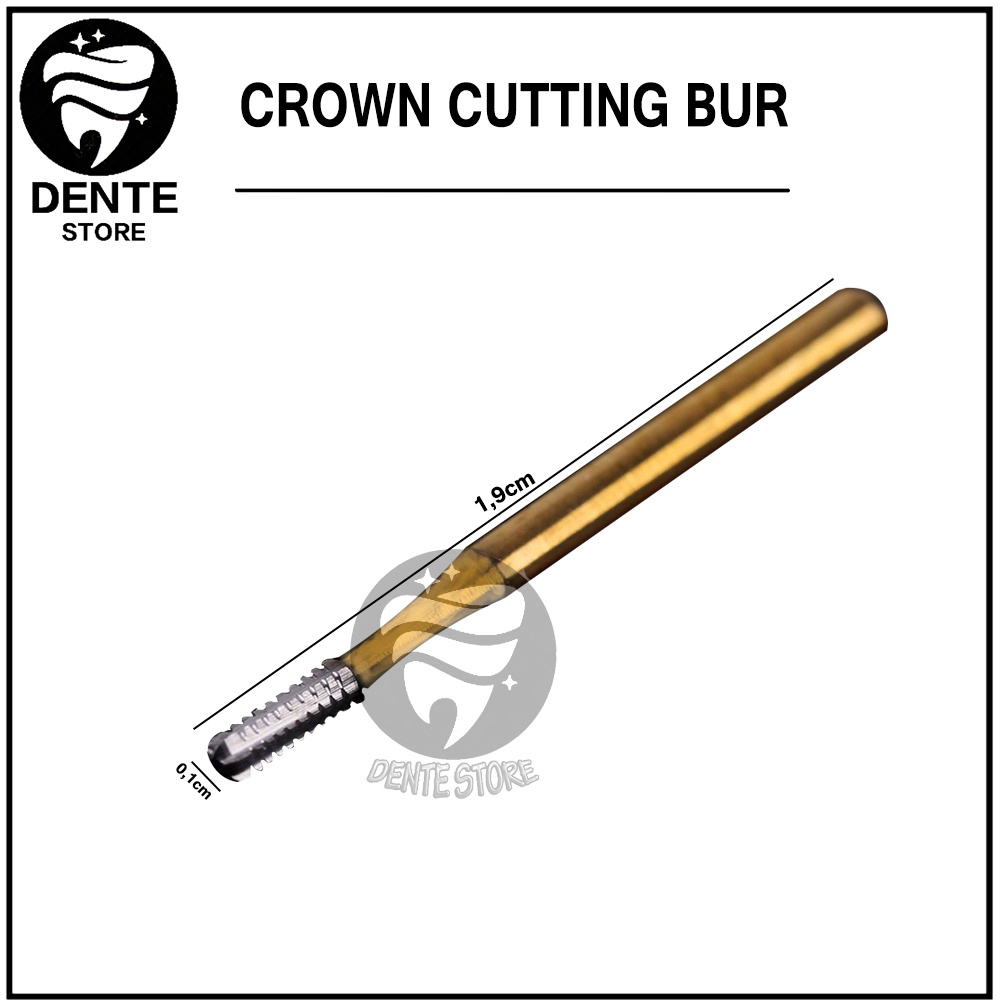 CROWN CUTTING CARBIDE BUR HIGHSPEED BONGKAR CROWN