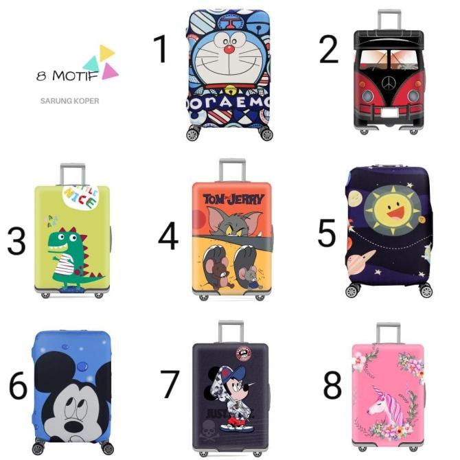 Sarung Koper Elastis / Luggage Cover Travel Organizer Lynx
