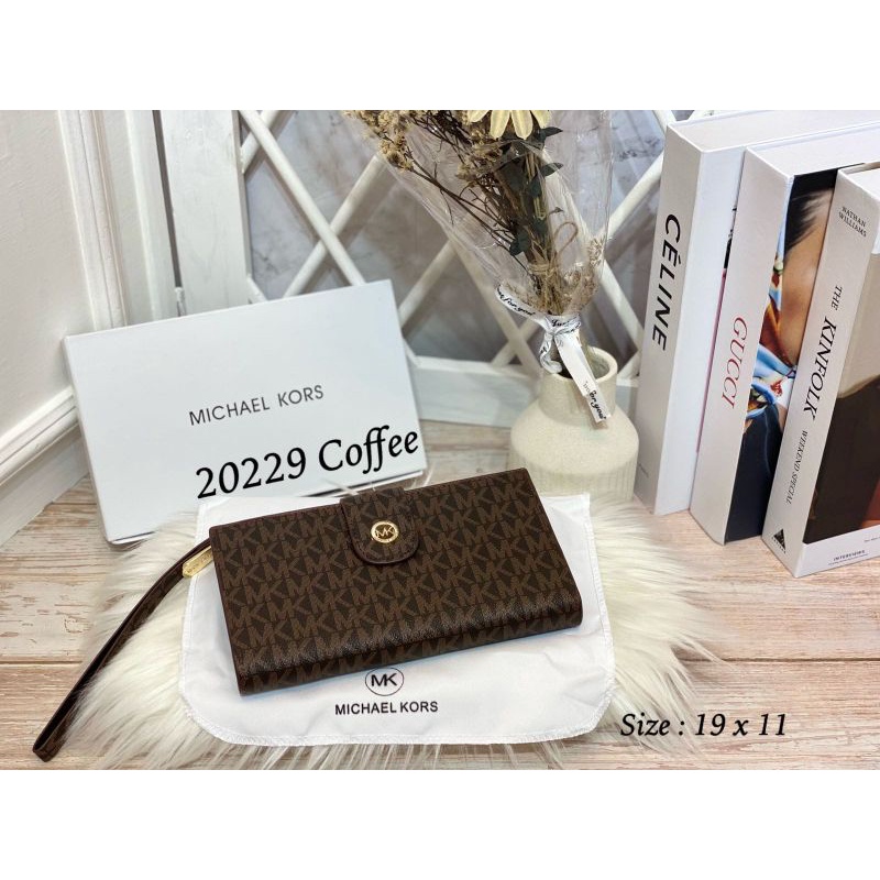 Dompet HPo 202 Panjang Lipat Kancing multyfungsi Free Box Import