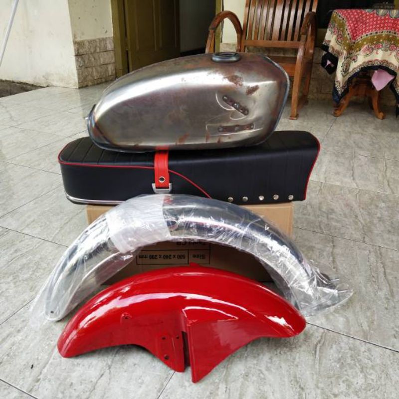 PAKET BODI SETT HONDA CB BODI SETT CB 100 GLATIK