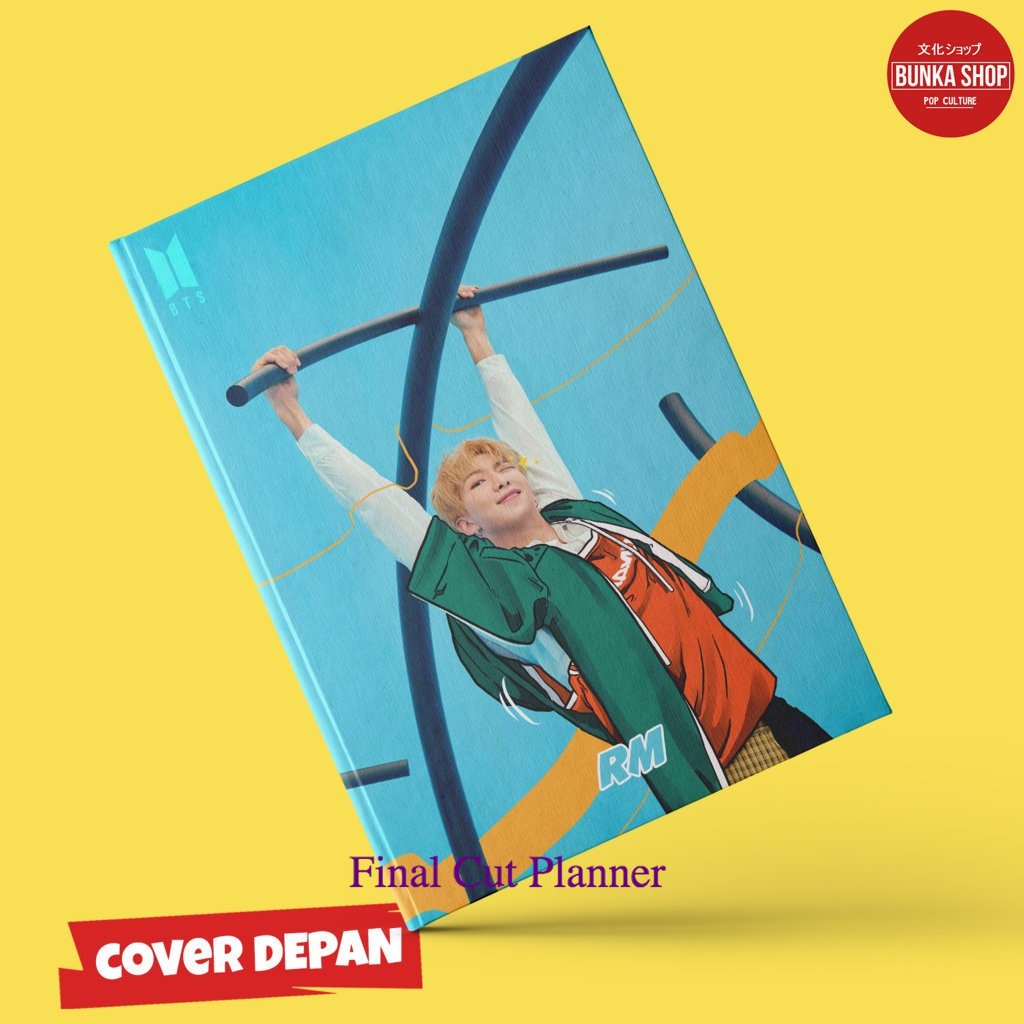 

Notebook KPOP BTS Art RM Hardcover A5 Buku Tulis Catatan Notes Agenda Planner Jurnal .