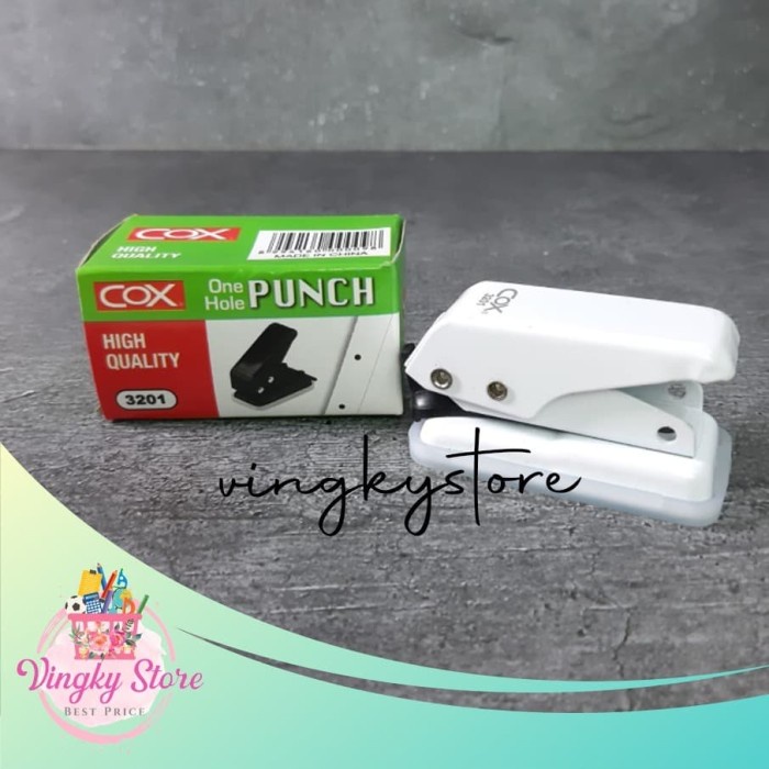 

Murah Pembolong Kertas 1 Lobang / One Hole Punc Cox 3201 Murah