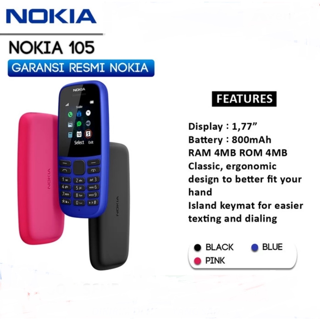 HP NOKIA 105 DUAL NEW EDITION
