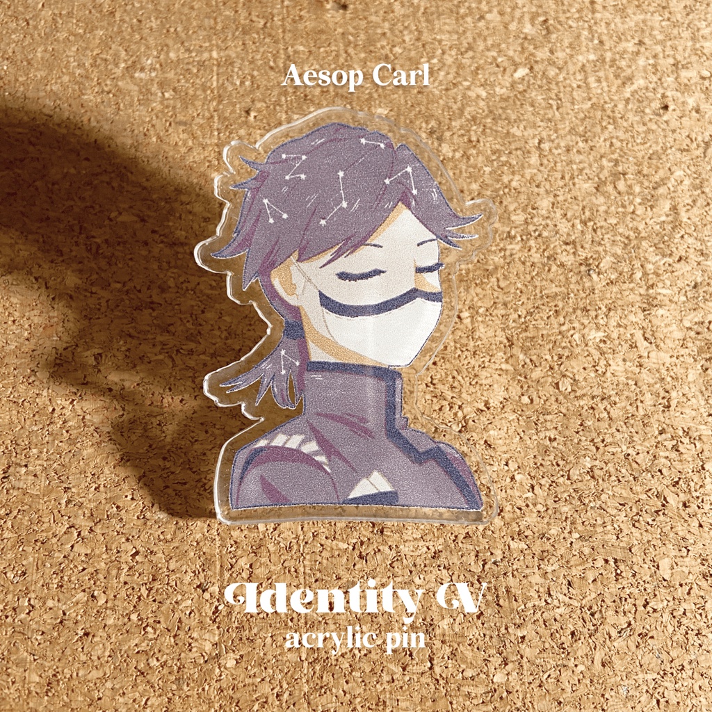 Identity V Aesop Carl And Joseph Acrylic Pin
